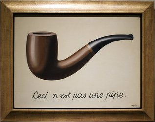 Ceci n'est pas une pipe - Creative Common by "focustoinfinity" on Flickr, from the painting by R.Magritte