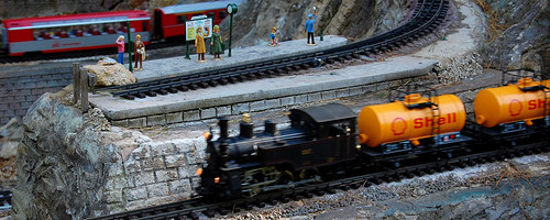 Model Train - Creative Common by "reverbca" on Flickr